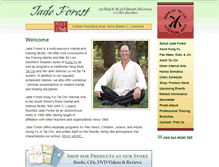 Tablet Screenshot of jfkungfu.com